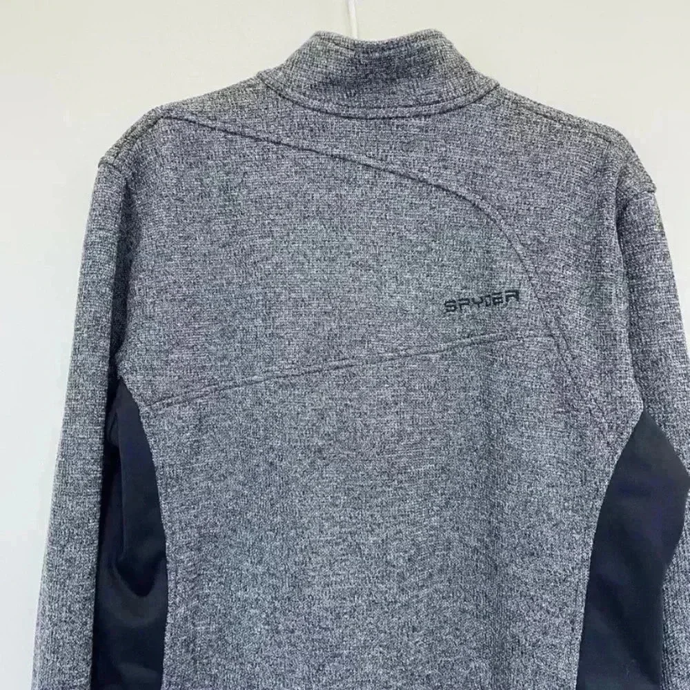 Spyder Boys’ Endure Stryke Knit  Jacket Grey Size‎ L